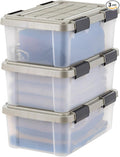IRIS USA 16 Qt Storage Bins by IRISUSA