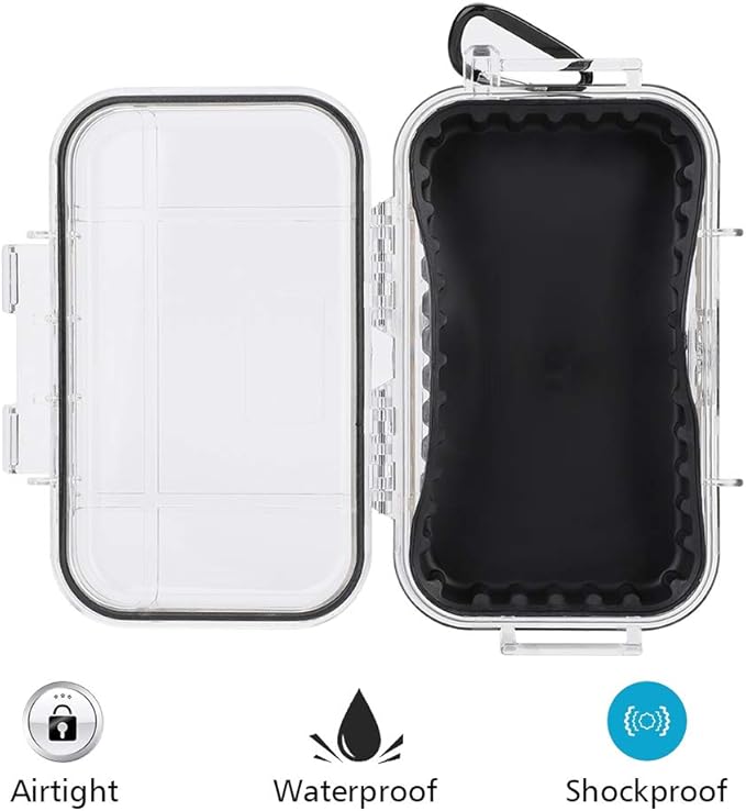 Joyzan Waterproof Storage Case, Outdoor Survival Shockproof Box Airtight Carry - Image 4