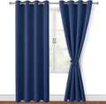Hiasan Blackout Curtains for Bedroom, 52 x 96 Inches Long by Hiasan