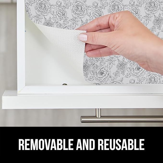 GORILLA GRIP DripGuard Shelf Liner, Non-Adhesive Drawer and Kitchen Cabinet - Image 6