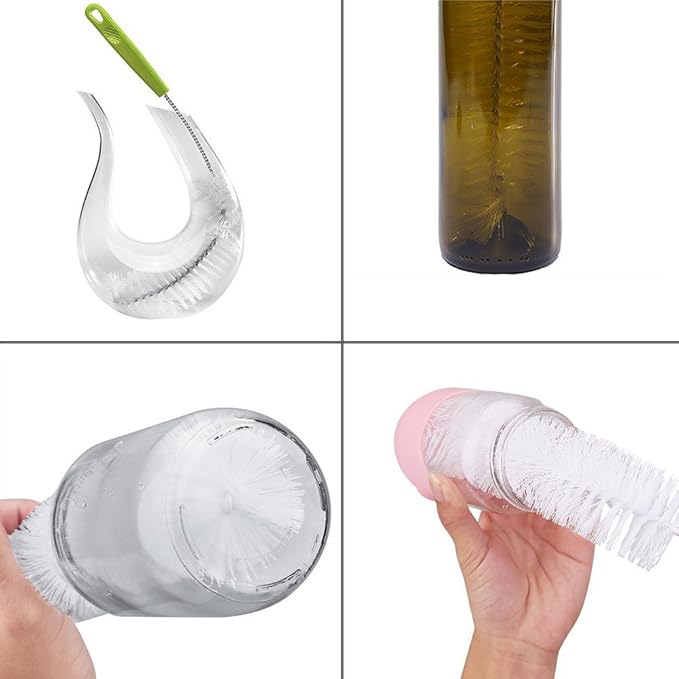 Long Bottle Brush, 17 in Bendable Cleaner Brushes - Image 5