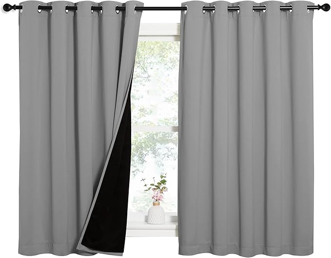 NICETOWN 100% Blackout Curtains - Image 2