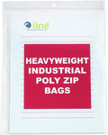 C-Line Heavyweight Industrial Poly Zip Bags, 8.5 x 11 by C-Line