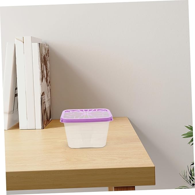 Unomor 4pcs Empty Moisture Absorber Holder Boxes Reusable Plastic Case - Image 5