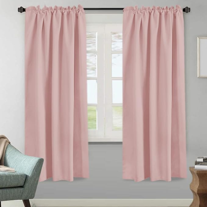 H.VERSAILTEX Blackout Curtains Thermal Insulated Window Treatment Panels Room - Image 3