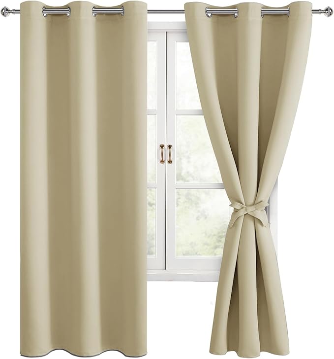 Hiasan Blackout Curtains for Bedroom, 38 x 63 Inches Length - Image 9