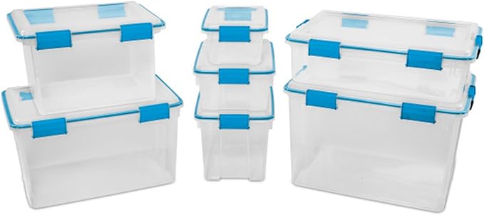 Sterilite 24-Pack Gasket Box, Weather-Resistant Storage Bins - Image 9