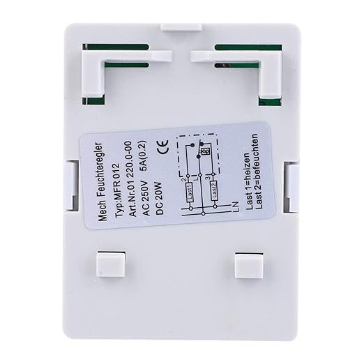 Humidity Controller, MFR012 Mechanical Pre Wired Humidifier Dehumidifier - Image 9