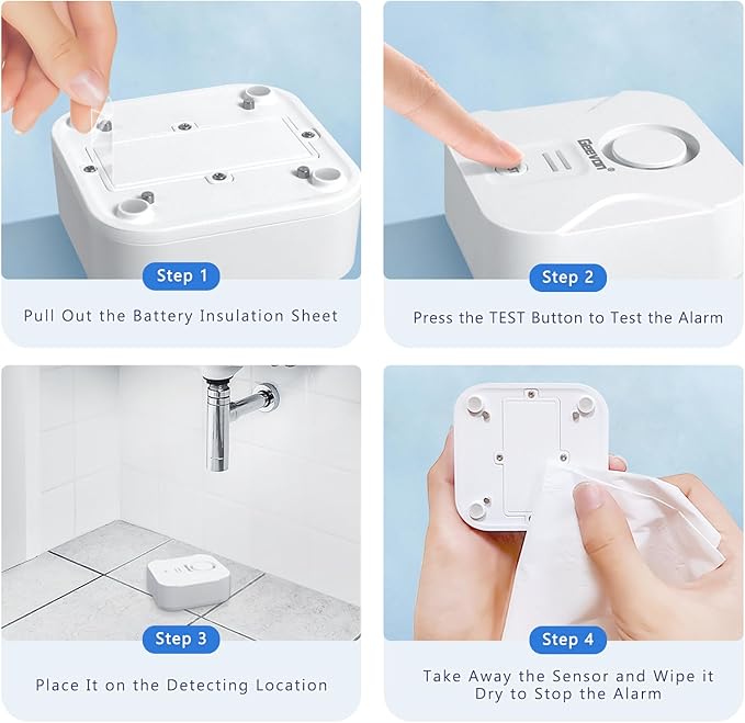 Geevon 10 Pack Water Leak Detectors - Image 8