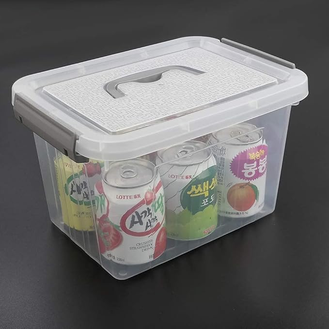 6 Liter Plastic Bins with Lids - Image 4