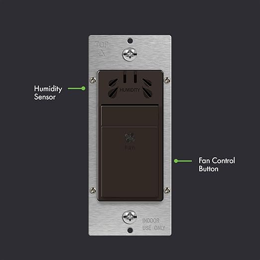 TOPGREENER Humidity Sensor Switch, New Model, Air Moisture Detection - Image 2