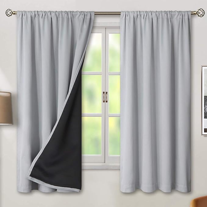 BGment Thermal Insulated 100% Blackout Curtains by BGment