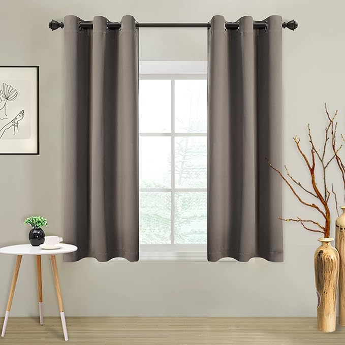 MYSKY HOME Blackout Curtains for Living Room Thermal Insulated Room Darkening by MYSKYHOME