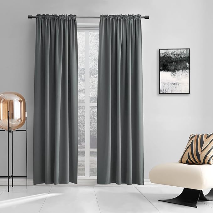 DONREN Patio Blackout Curtain Panels - Image 2