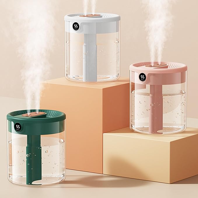 2L Double Nozzle Air Humidifier Double Spray Humidifier, Large Humidifier - Image 4