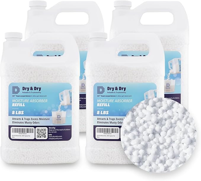 Dry & Dry Moisture Absorbers Refill Beads by DryDry