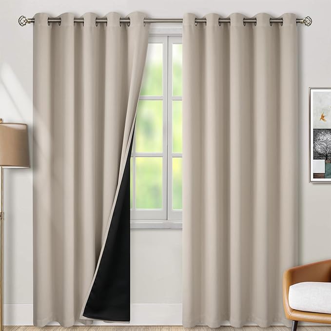 BGment Thermal Insulated 100% Blackout Curtains by BGment