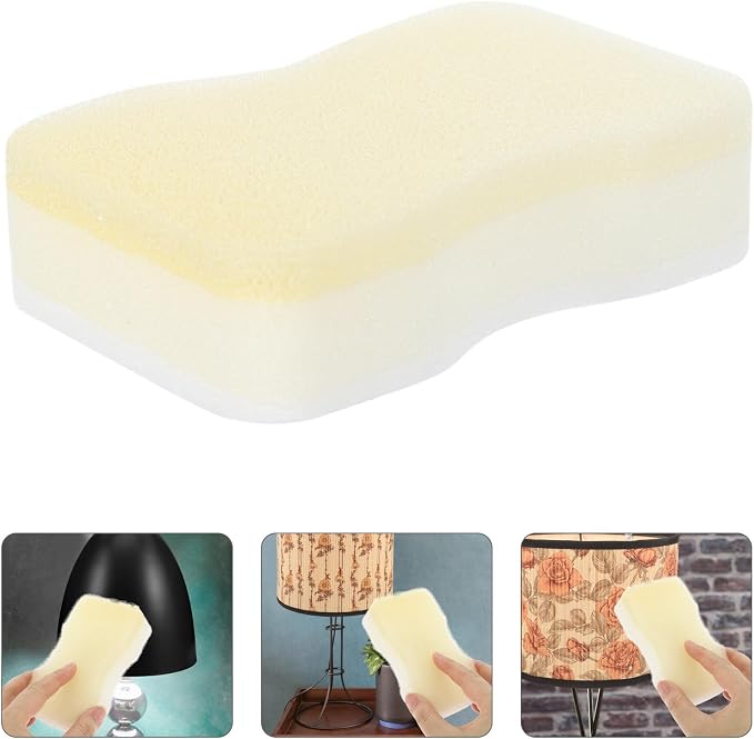 15pcs Lampshade Cleaner Sponge Set Dry Fabric Cleaning Sponges - Image 8
