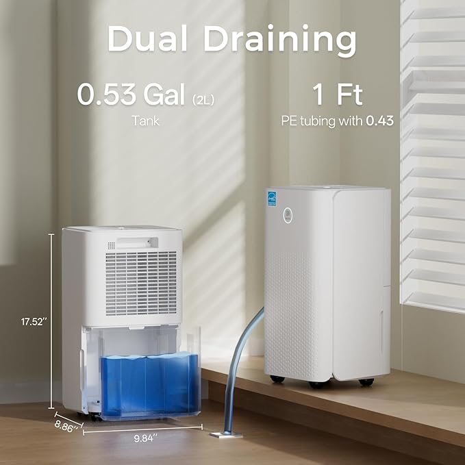 Ukoke 32 Pint Dehumidifier for 1750 Sq. Ft – Energy Star Most Efficient - Image 6