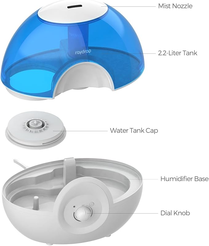 raydrop Cool Mist 2.2L Humidifiers - Image 7