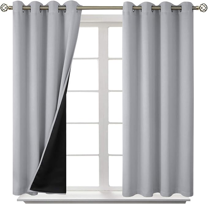 BGment Short 100% Blackout Curtains - Image 8
