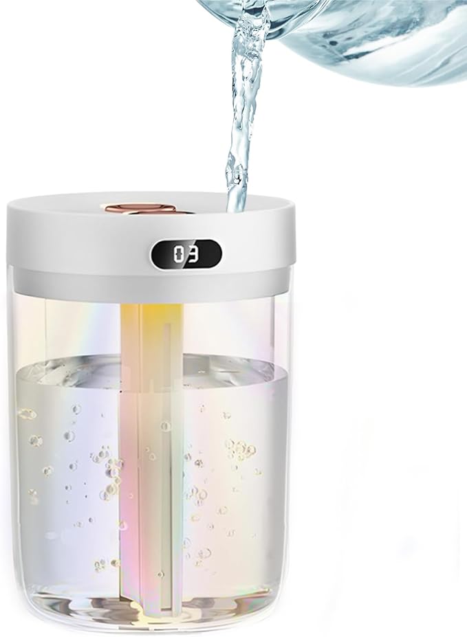 Humidifiers for Bedroom, Cool Mist Humidifiers Room Humidifier Colorful by Unknown