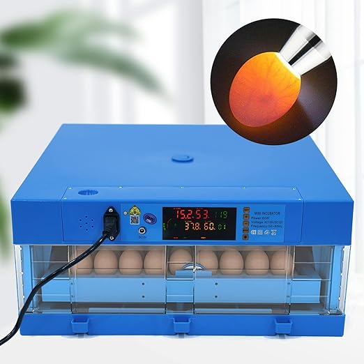 64 Hatching Eggs Incubator Digital Automatic Incubator, Temperature Humidity - Image 3