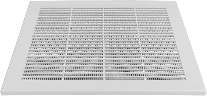 2-Pack 12" x 12" Square Air Vent Cover – White Plastic Vent Deflector - Image 8