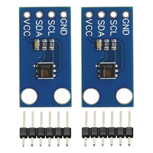 2Pcs HDC1080 High-Precision Temperature and Humidity Sensor Board Module - Image 2