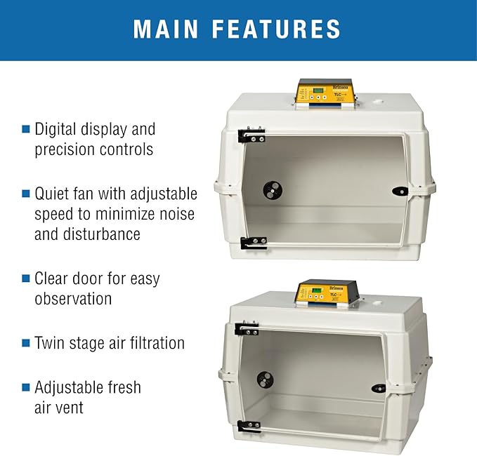 Brinsea TLC-50 Eco Series II Large Bird Brooder, Pet Recovery Incubator - Image 2