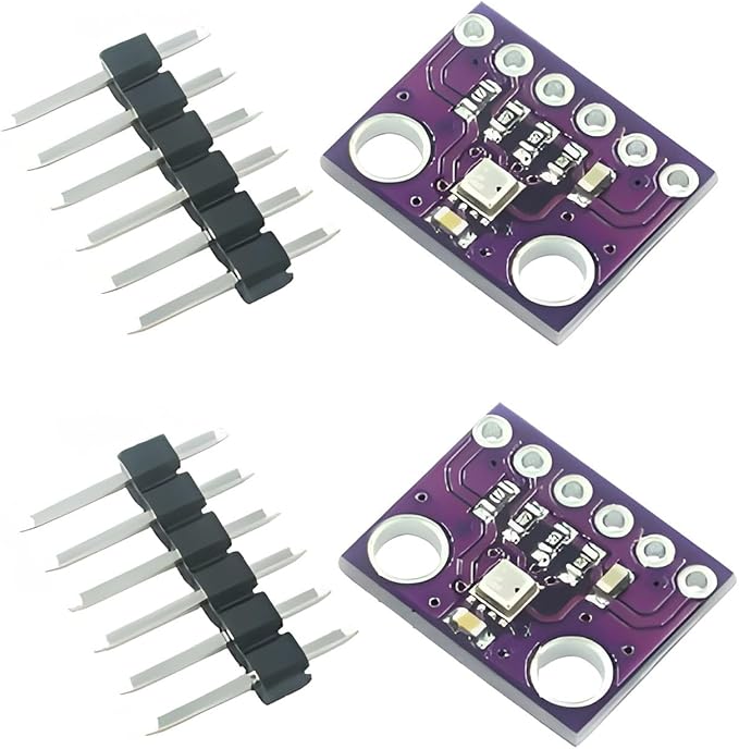 2pcs GY-BME280-3.3 High-Precision 3-in-1 Environmental Sensor Module by Unknown