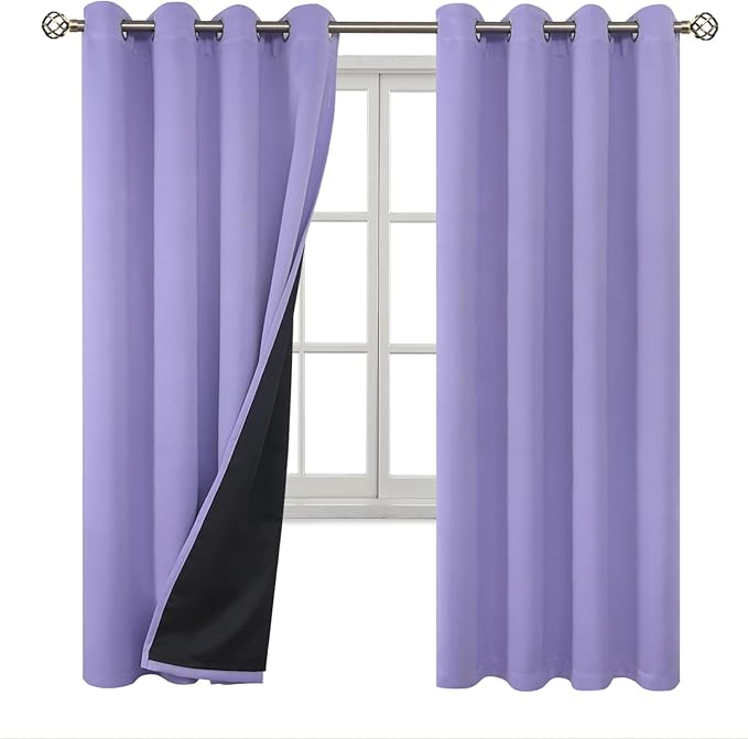 BGment Thermal Insulated 100% Blackout Curtains by BGment