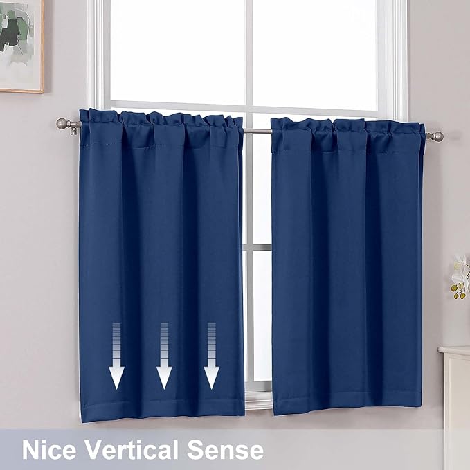 Chyhomenyc Short Blackout Curtains 36 Inch Length - Image 6