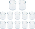 Round Chair Leg Caps, PVC Furniture Feet Covers, TTZEZE Transparent Round Floor by TTZEZE