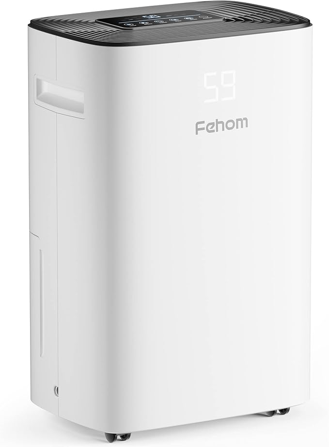 4500 Sq. Ft Dehumidifier with Drain Hose by FehomDehumidifier