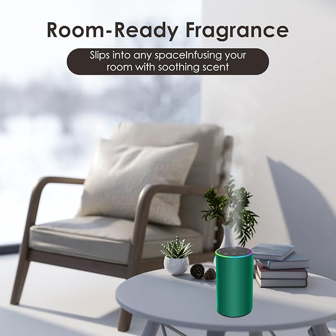 Waterless Essential Oil Diffuser, Battery Powered Mini Scent Air Machine - Image 6