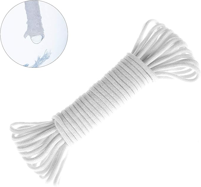 ORIMERC 30 feet 1/6 inch Self Watering Capillary Wick Cord Vacation Plant by OrimercGarden