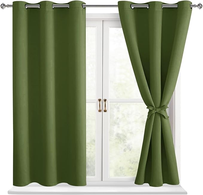Hiasan Short Blackout Curtains for Bedroom - Image 7