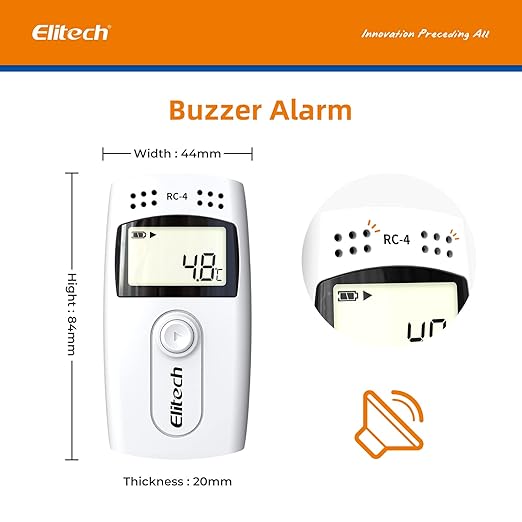 Elitech Digital Temperature Data Logger Medical Refrigerator Thermometer - Image 3