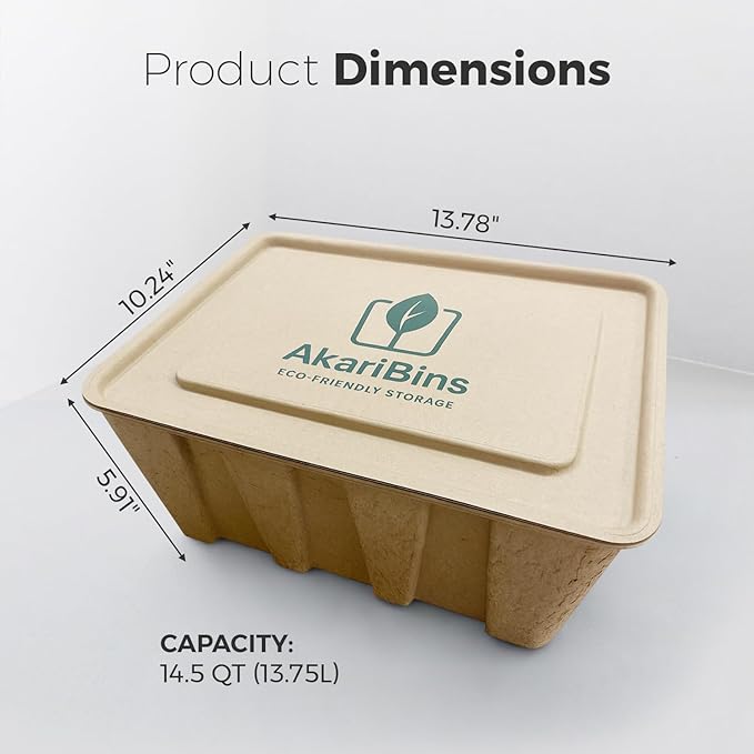 Durable Eco Storage Bins – 14.5 Qt - Image 2
