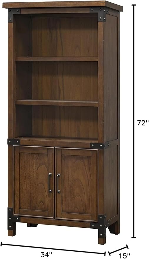 Martin Furniture Addison Rustic Bookcase - Image 3