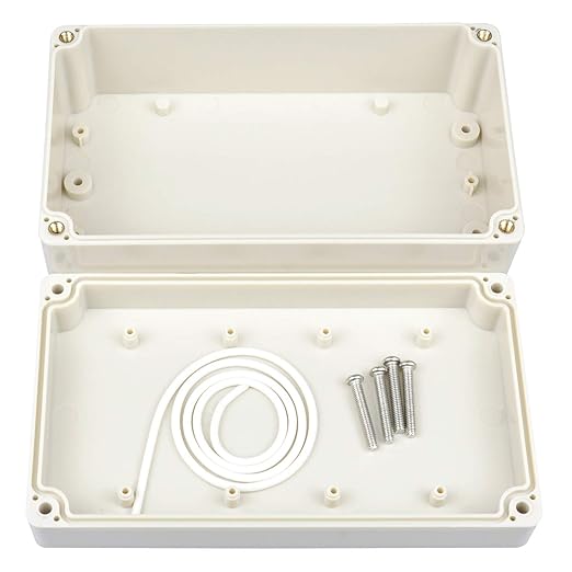 Waterproof Plastic Project Box IP65 ABS Electronic Junction Box Enclosure 6.2 x - Image 3