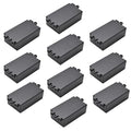 Fielect 10Pcs Dustproof Electronic Junction Box Plastic Enclosure Project Box by Fielect