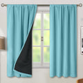 BGment 100% Blackout Curtains for Bedroom 63 Inch Length, Full Room Darkening by BGment