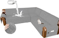 Arfntevss Waterproof Sectional Couch Covers L Shape Washable Velvet Sofa Cover by Arfntevss