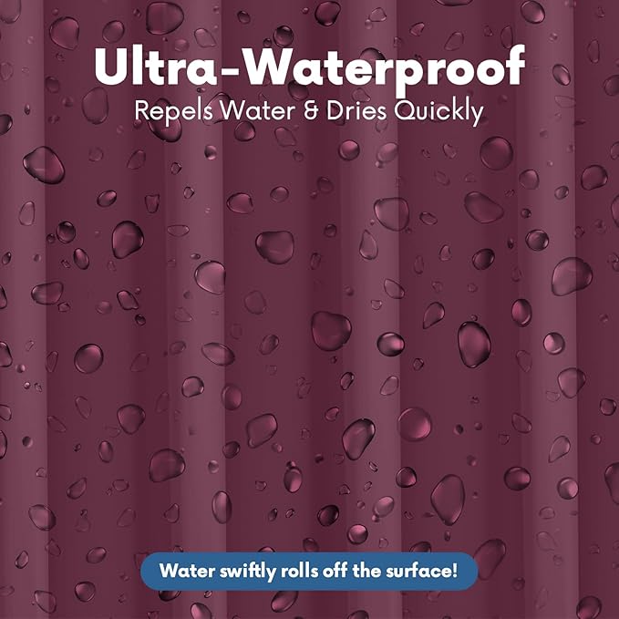 Premium Shower Curtain Liner, 6G PEVA Shower Curtain - Image 6