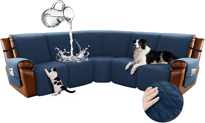 Arfntevss Waterproof Recliner Sectional Couch Covers by Arfntevss