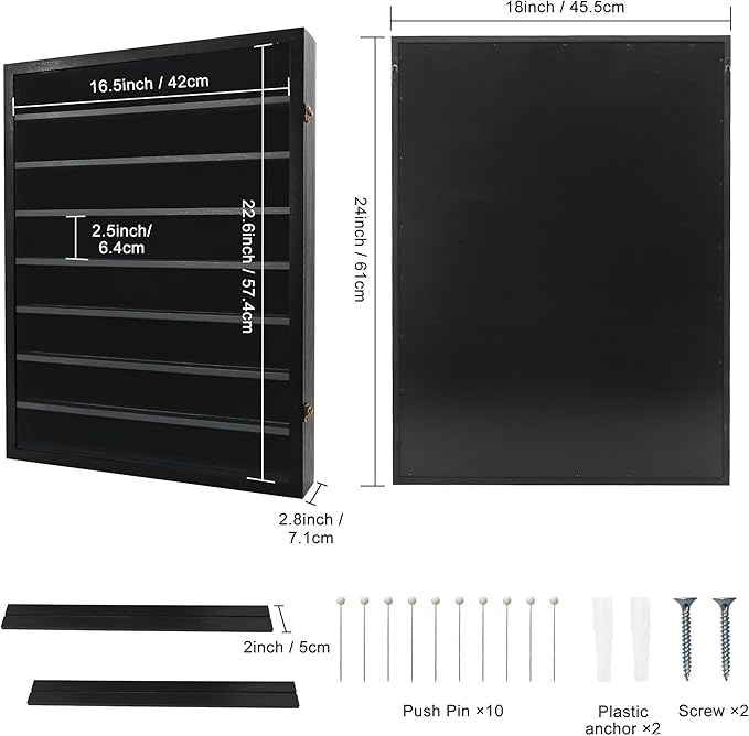 18*24 Large Black Shadow Box Frame - Image 7
