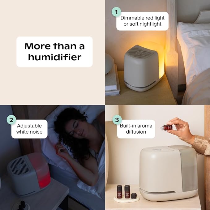 Canopy Bedside Humidifier 2.0, Moonstruck, 36 HR Run Time, 2.5L Capacity - Image 8
