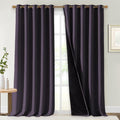 NICETOWN Full Shading Curtains for Windows, 62 inches W x 95 inches L, Super by NICETOWN